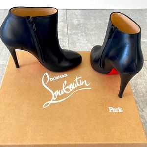Christian Louboutin booties in great condition!!! Size 5.5